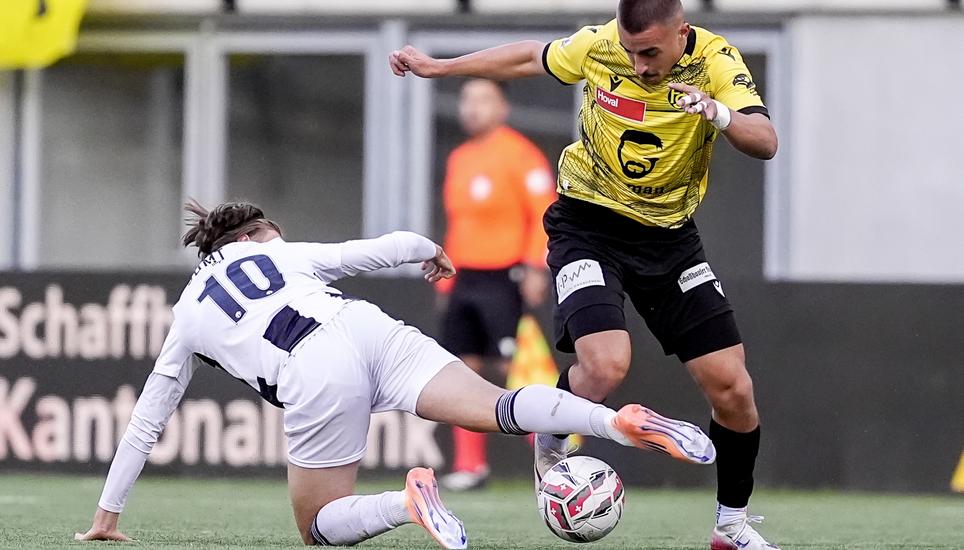 01.10.2025, Schaffhausen, Fussball Promotions League - FC Schaffhausen - FC Zuerich II; 

(Roger Albrecht/sport-presse)