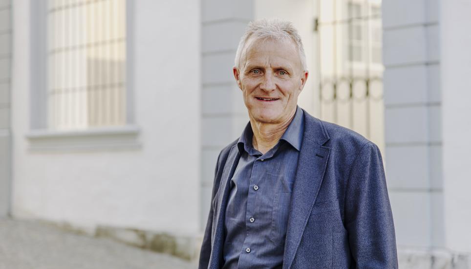 Gemeinderatspraesident Thayngen, fotografiert am Donnerstag, 10. April 2025, in Schaffhausen. (Roberta Fele / Schaffhauser Nachrichten)
