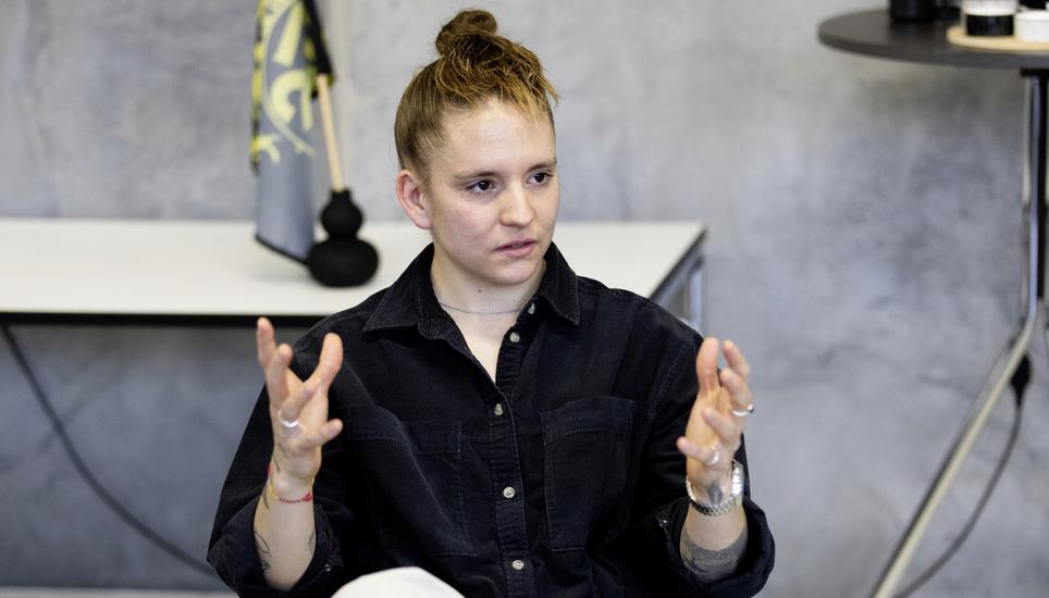 Vorstellung des neuen Frauenfussball-Projektes des FC Schaffhausen, Romana Trajkovska, Freitag, 06.02.2026, Schaffhausen (Roger Hofstetter/Schaffhauser Nachrichten)