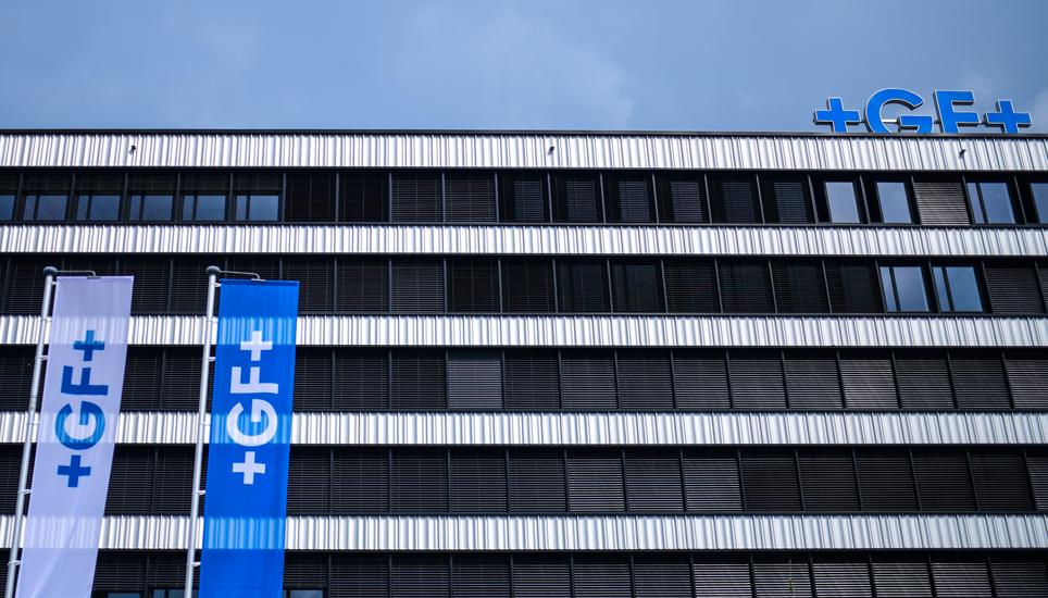 Impressionen der offiziellen Eroeffnung des GF Corporate Center, am Freitag, 23. Juni 2023. (Melanie Duchene / Schaffhauser Nachrichten)