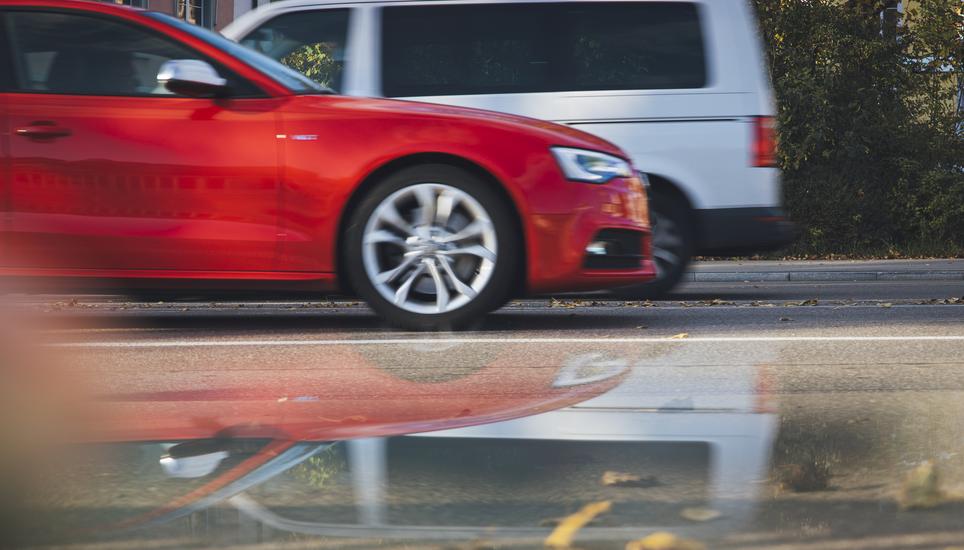Themenbild: Verkehrslage in der Stadt Schaffhausen, fotografiert am Freitag, 15. November 2024, in Schaffhausen. (Roberta Fele / Schaffhauser Nachrichten)