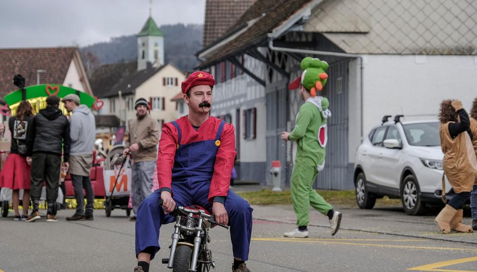 Ob Mario noch einen Herausforderer für ein Rennen gefunden hat?