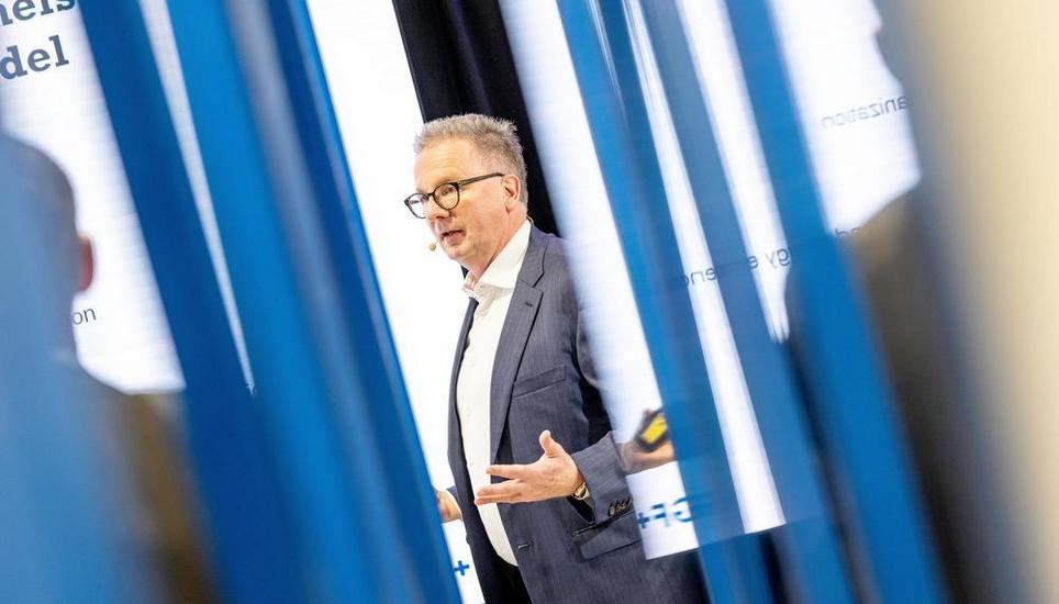 Michael Rauerkus an den Capital Markets Day 2025, fotografiert am Dienstag, 04. November 2025, in Schaffhausen. (Roberta Fele / Schaffhauser Nachrichten)