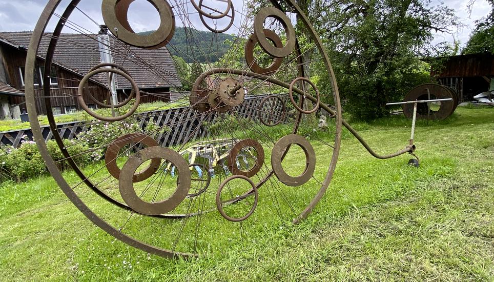 Berühmt gewordene Skulptur: «Sonnengang». Bild: Susanna Jungmann