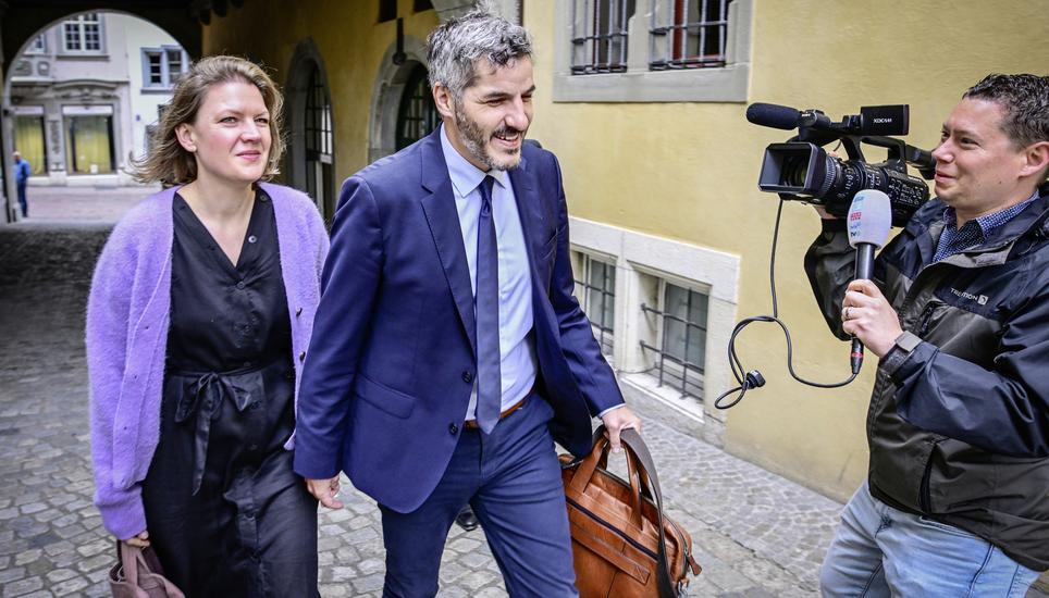 Impressionen Gerichtsfall zu den Wahlen von Simon Stocker,  am Dienstag, 11. Juni 2024. (Melanie Duchene / Schaffhauser Nachrichten)