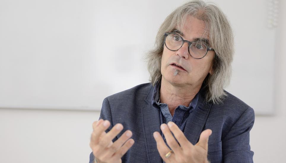 Roland Müller erklärt, warum die Grünen Schaffhausen nur drei Kandidierende zur Wahl empfehlen. Archivbild: Selwyn Hoffmann