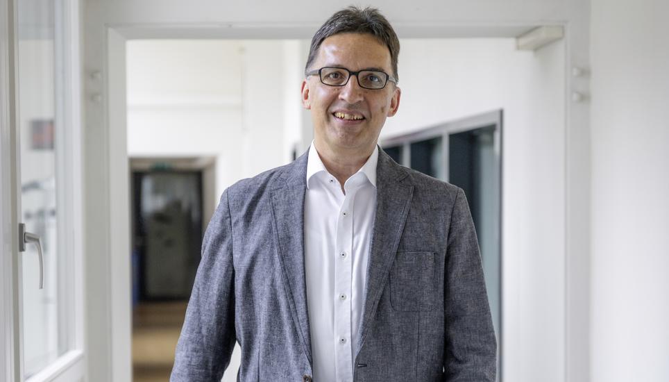 Andre Bachmann, Gï¿ï¾¤chlichen. Fotografiert am Freitag, 14. Juni 2024, in Schaffhausen. (Roberta Fele / Schaffhauser Nachricht