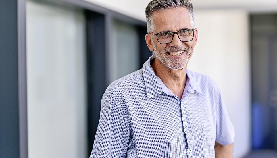 Dieter Kunz ist bereit für die Kampfwahlen in Neunkirch am 18. August. Bild Melanie Duchene