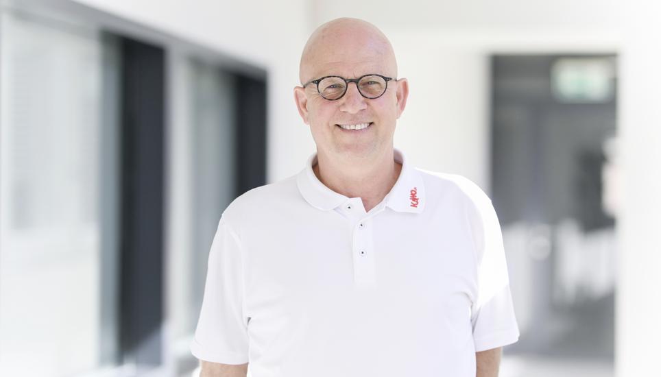 Herausforderer Urs Lichtensteiger will Gemeindepräsident in Thayngen werden. Bild Melanie Duchene Portrait von Urs Lichtensteiger, Kandidat Gemeindeprï¿ï¾¤sident Thayngen , am Dienstag, 09 Juli 2024. (Melanie Duchene / Schaffhauser Nachricht