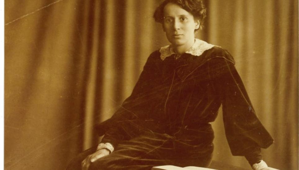 Mentona Moser, die Tochter von Heinrich Moser. Bild: Stadtarchiv Schaffhausen/D IV.00 Moser, Mentona