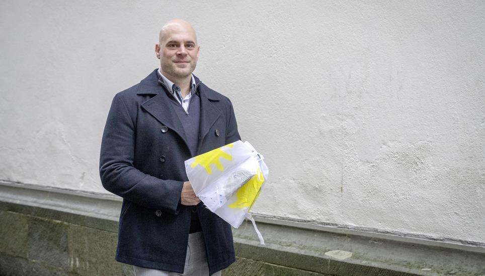 Seit 2020 engagiert sich Roger Metzger (Die Mitte) in der Politik. Nun kandidiert er für den Gemeinderat Eschenz. Bild: Jeannette Vogel