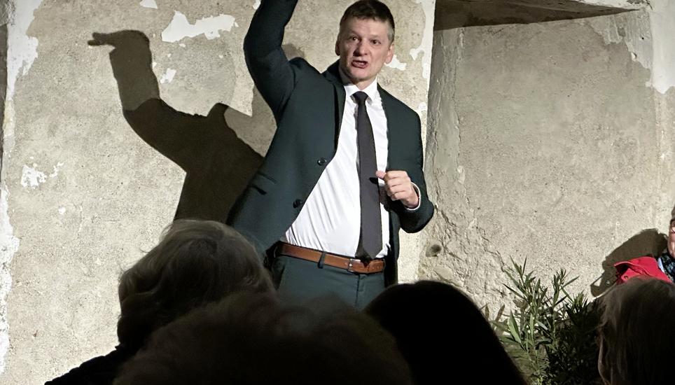 Das Tryout als Vorpremiere in Eglisau hat Christoph Simon schon dreimal positiv erlebt. Bild: Ursula Fehr