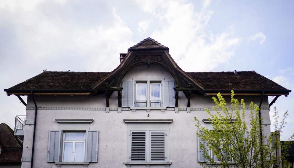 Blick auf die Moschee, im ersten Stock, des islamischen Kulturverein an der Zentralstrasse in Neuhausen, am Dienstag, 18. April 2023. (Melanie Duchene / Schaffhauser Nachrichten)