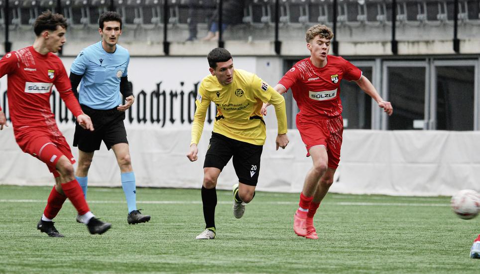 Fabio Notareschi wechselte zuletzt vom FC Lugano in die Munotstadt. Bild: Davide Mühlebach