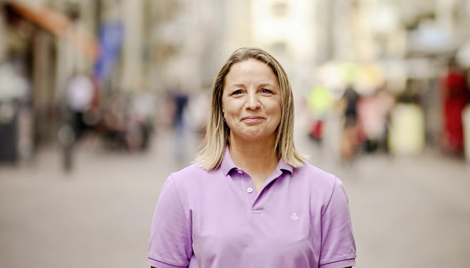 Inka Grings, ehemalige Fussballspielerin, am Dienstag, 15 Juli 2025. (Melanie Duchene / Schaffhauser Nachrichten)