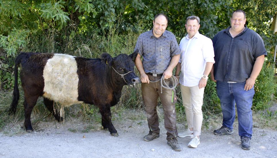 Als Lebendpreis ist das Rind «Barbara» mit von der Partie. Bild: Petra Vollenweider