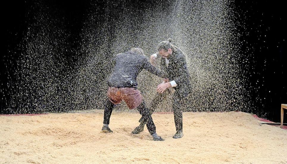 Kevin Blaser (l.) und Faustino Blanchut gehen aufs Ganze. Bild: Beatrix Bächtold