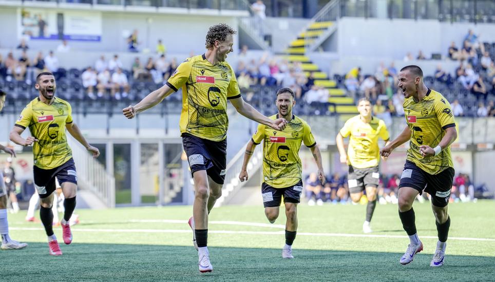 31.08.2025, Schaffhausen, Fussball Promotions League - FC Schaffhausen - Vevey-Sports; 

(Roger Albrecht/sport-presse)
