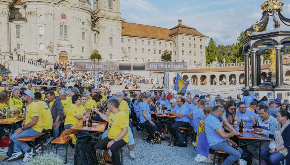 Donnerstagsjass in Einsiedeln – es spielen Eglisau gegen Hüntwangen. Bild: zVg
