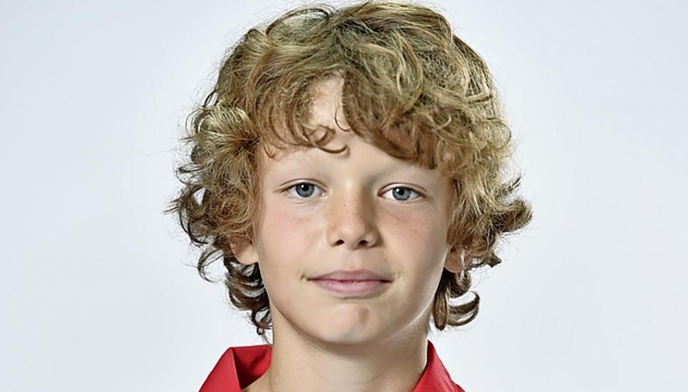 Wie alles begann: Rouven Tarnutzer im Sommer 2019 nach seinem Wechsel in die U13 des SC Freiburg. Bild: Achim Keller
