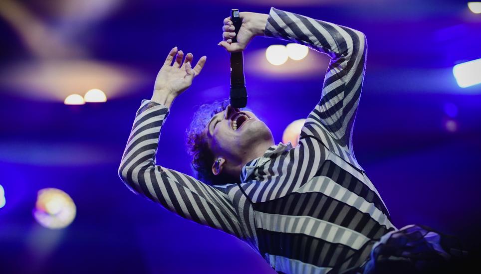 Nemo singt sich am Samstagabend die Seele aus dem Leib. Bilder: Melanie Duchene