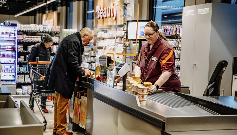 Eroeffnung Migros in Neuhausen am Rhytech Areal, fotografiert am Donnerstg 01. Februar 2024, in Neuhausen am Rheinfall. (Roberta Fele / Schaffhauser Nachrichten)