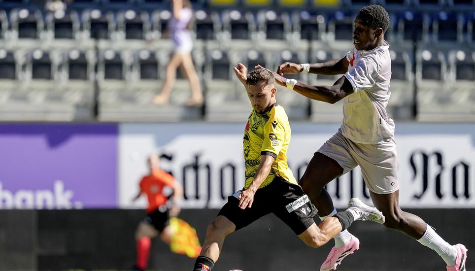 31.08.2025, Schaffhausen, Fussball Promotions League - FC Schaffhausen - Vevey-Sports; 

(Roger Albrecht/sport-presse)