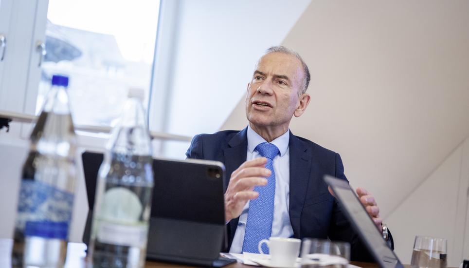 SVP-Ständerat Hannes Germann, Verwaltungsratspräsident der EKS. Bild: Roberta Fele