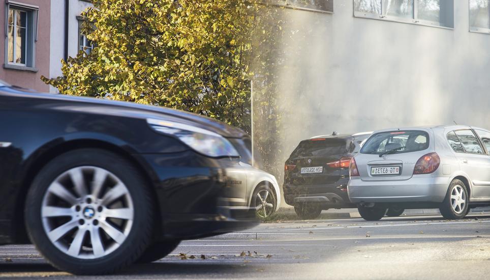 Themenbild: Verkehrslage in der Stadt Schaffhausen, fotografiert am Freitag, 15. November 2024, in Schaffhausen. (Roberta Fele / Schaffhauser Nachrichten)
