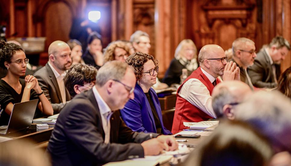 Impressioen aus dem Kantonsratssaal mit dem Kantonsrat, am Montag, 13. Januar 2025. (Melanie Duchene / Schaffhauser Nachrichten)