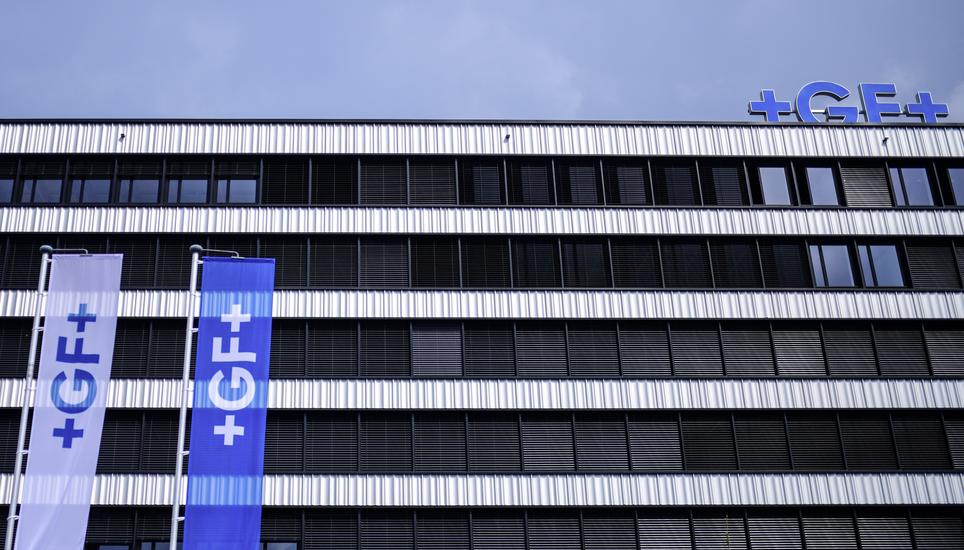 Impressionen der offiziellen Eroeffnung des GF Corporate Center, am Freitag, 23. Juni 2023. (Melanie Duchene / Schaffhauser Nachrichten)