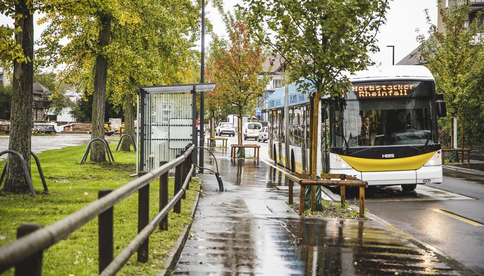 Burgunwiese, fotografiert am Mittwoch 28. September 2022, in Neuhausen. (Roberta Fele / Schaffhauser Nachrichten)