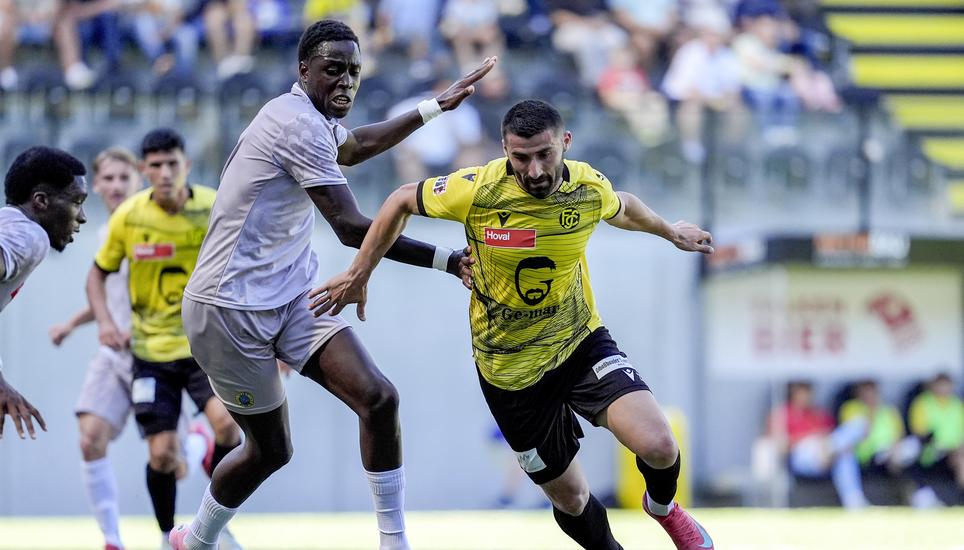 31.08.2025, Schaffhausen, Fussball Promotions League - FC Schaffhausen - Vevey-Sports; 

(Roger Albrecht/sport-presse)