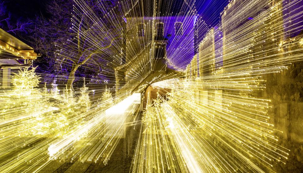 Adventsschmuck in und um Schaffhausen, fotografiert am Mittwoch 18. Dezember 2019, in Schaffhausen (Roberta Fele / Schaffhauser Nachrichten)