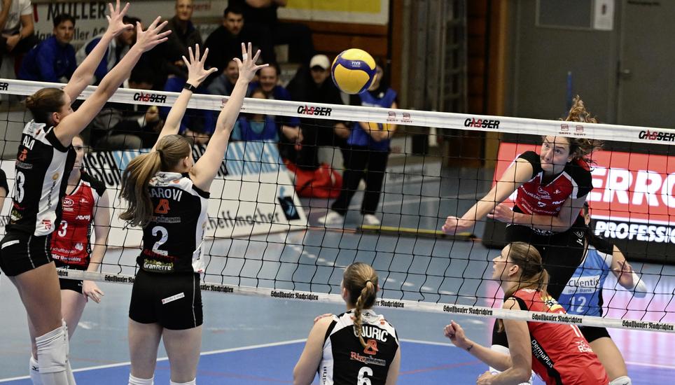 Volleyball NLA2025-2026 - VC Kanti - Volley Lugano 3-1, Schaffhausen, 15.11.2025 ï¿ï¾© Reinhard Stan