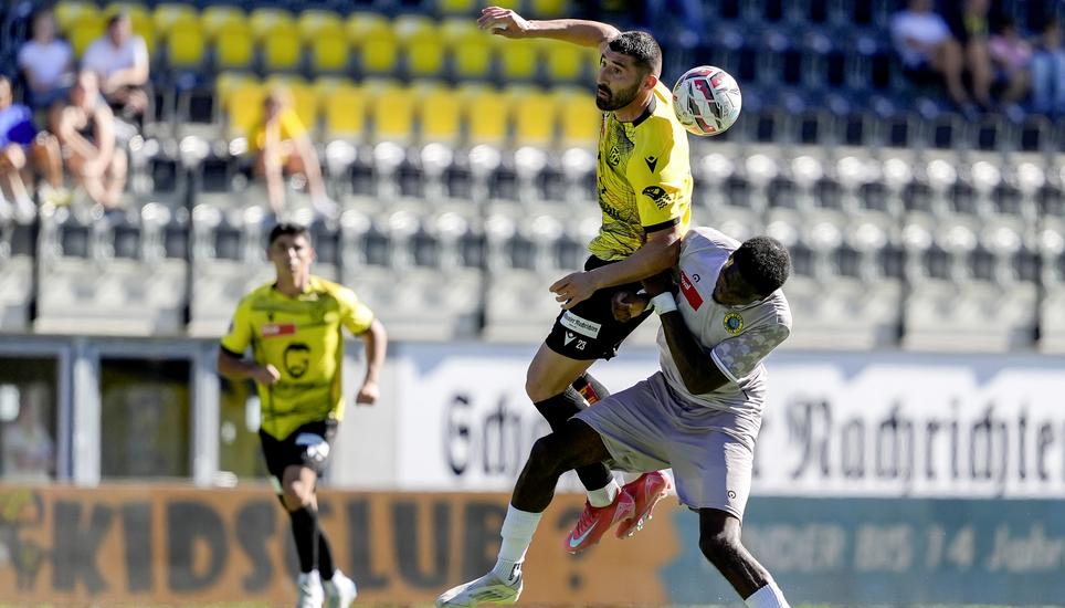 31.08.2025, Schaffhausen, Fussball Promotions League - FC Schaffhausen - Vevey-Sports; 

(Roger Albrecht/sport-presse)