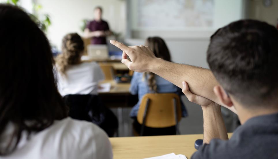 Geografie, Gymnasialunterricht Klasse W15d an der Kantonsschule Solothurn am 15. Mai 2018.