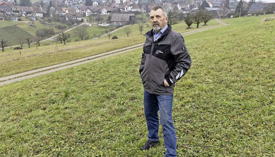 Hanspeter Kern, Gemeindeprï¿¯ï¾¿ï¾ï¿¯ï¾¾ï¾¤sident Buchberg, 12.12.2025, Buchberg (Roger Hofstetter/Schaffhaus