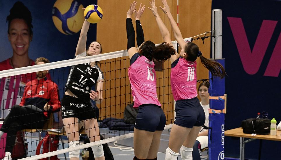 Volleyball NLA2025-2026 - Volleyball Academy - VC Kanti 1-3, Kloten, 08.11.2025 ï¿ï¾© Reinhard Stan