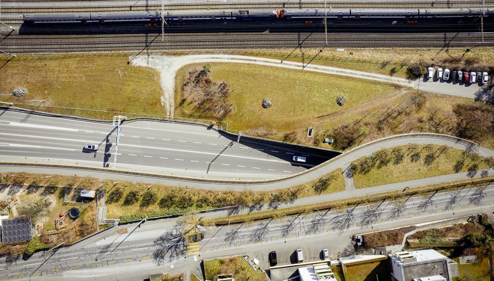 Fï¿ï¾¤senstaubtunnel, fotografiert am Dienstag, 04. Mï¿ï¾¤rz 2025, in Schaffhausen. (Roberta Fele / Schaffhauser Nachr
