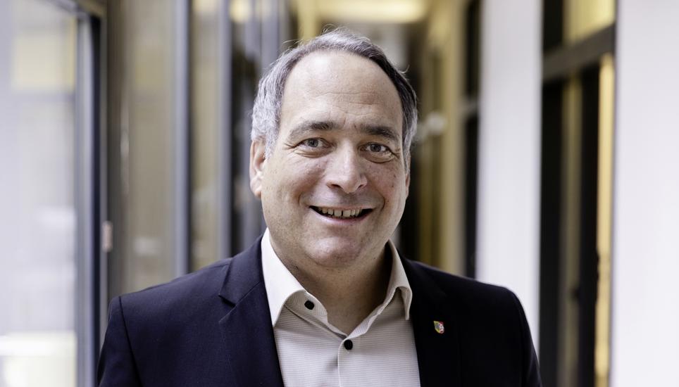 Lukas Rï¿ï¾¼edlinger, Einwohnerratsprï¿ï¾¤sident Beringen, Freitag, 09.01.2026, Schaffhausen (Roger Hofstetter/Schaffhauser Nachr