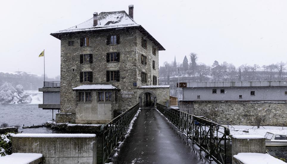 Das Schlï¿ï¾¶ssli Wï¿ï¾¶rth ist geschlossen, Donnerstag, 08.01.2026, Neuhausen am Rheinfall (Roger Hofstetter/Schaffhauser Nachr