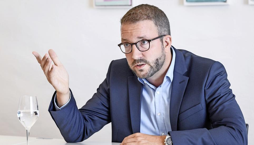 Kilian Meyer vom Obergericht gibt Auskunft ueber die Ausschaffungszahlen, am Donnerstag, 23. Juli 2020.  (Melanie Duchene / Schaffhauser Nachrichten)