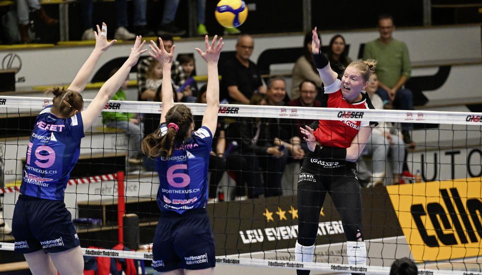 Volleyball, NLA 2025/2026, Playoff-Halbfinals - VC Kanti - Sm'Aesch-Pfeffingen 3-0, Schaffhausen, 07.03.2026 ï¿ï¾© Reinhard Stan