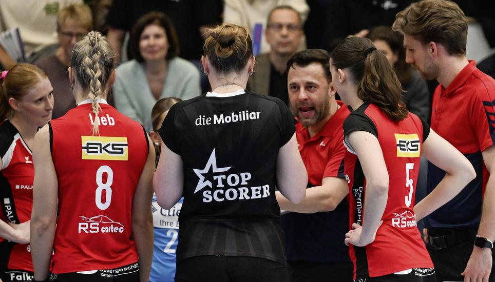 Volleyball, NLA 2025/2026, Playoff-Halbfinals - VC Kanti - Sm'Aesch-Pfeffingen, Schaffhausen, 18.03.2026 ï¿ï¾© Reinhard Stan