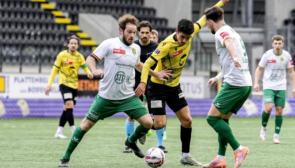 28.02.2026, Schaffhausen, Fussball Promotions League - FC Schaffhausen - SC Kriens; 

(Roger Albrecht/sport-presse)
