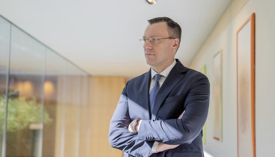 Medienkonferenz zum Jahresabschluss 2025 der SIG mit dem neuen CEO Mikko Keto und CFO Anne Erkens, fotografiert am Dienstag, 3. Mï¿ï¾¤rz 2026 im Hotel Park Hyatt in Zï¿ï¾¼rich. (ENYA DALLE FESTE / SCHAFFHAUSER NACHR