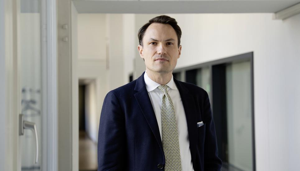 Lucas Renaud, Wissenschaftler am Center for Security Studies ETH Zï¿ï¾¼rich, zu besuch bei "Hï¿ï¾¼t im Gschprï¿ï¾¶ch", fotografiert am Dienstag, 10. Mï¿ï¾¤rz 2026 in Schaffhausen (ENYA DALLE FESTE / SCHAFFHAUS