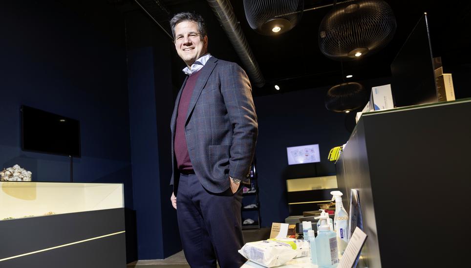 Martin Walther, neuer CEO von IVF Hartmann, Freitag, 20.02.2026, Neuhausen am Rheinfall (Roger Hofstetter/Schaffhauser Nachrichten)