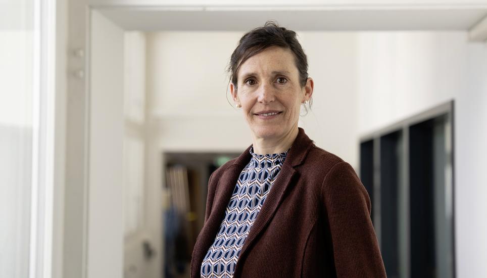 Tanja Stadler im "Hï¿ï¾¼t im Gschprï¿ï¾¶ch" zum Thema ï¿ï¾«Wie Statistik und Genome bei der Verhinderung von Pandemien helfenï¿ï¾», fotografiert am Montag, 2. Mï¿ï¾¤rz 2